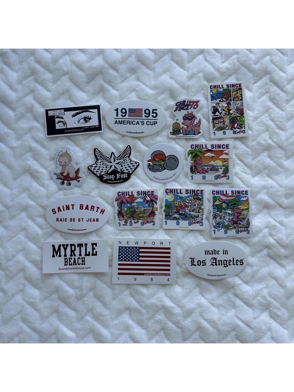 Brandy Melville stickers bundle
